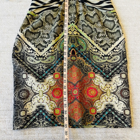 Etro Mixed Tribal and Zebra Print Dress - Picture 11 of 12